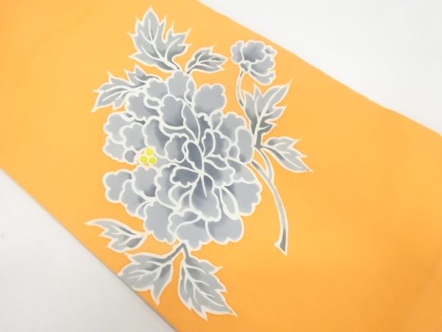 JAPANESE NAGOYA OBI / SHIOZE / PEONY